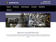 Tablet Screenshot of airwolf.com